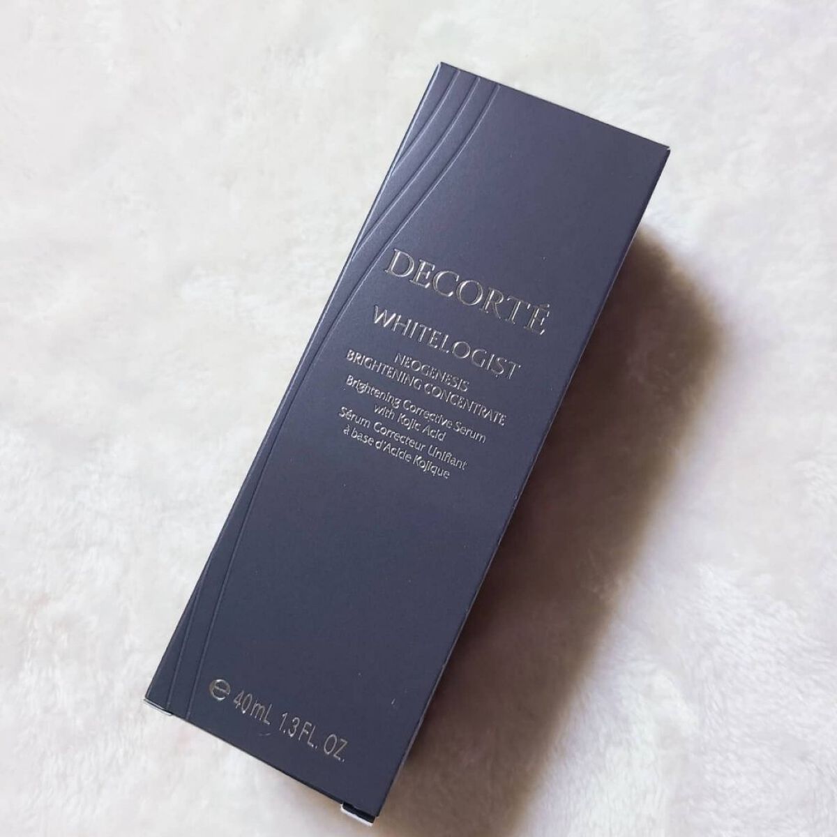 ホワイトロジスト　ネオジェネシス　ブライトニング コンセントレイト/DECORTÉ/美容液を使ったクチコミ（2枚目）