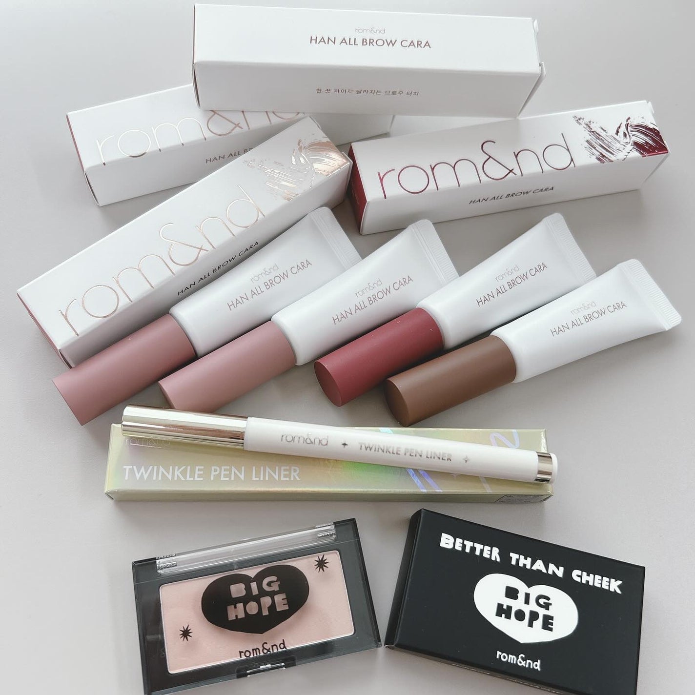 ハンオールブロウカラ/rom&nd/眉マスカラを使ったクチコミ(1枚目)