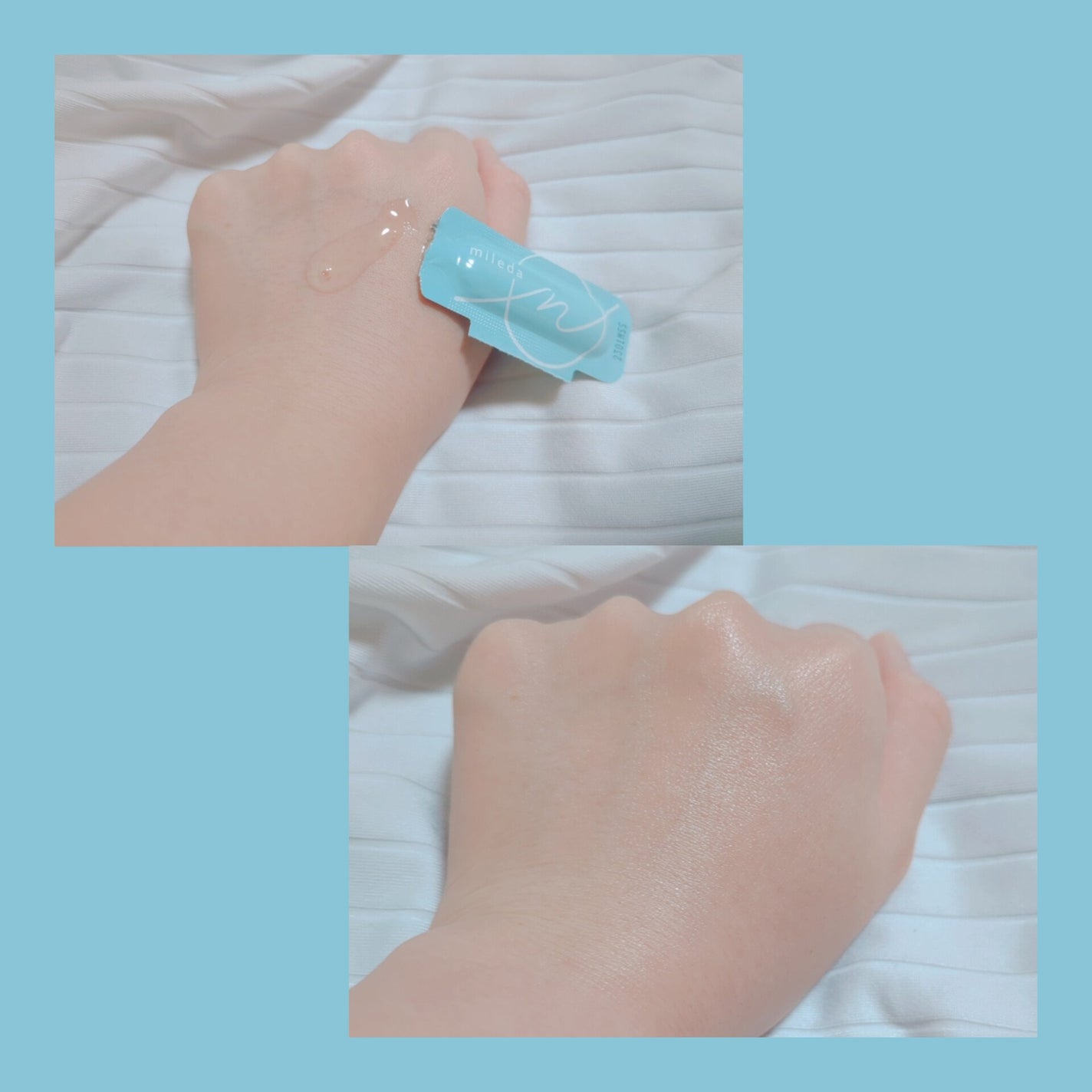 スムースリペアセラム/mileda/美容液を使ったクチコミ(3枚目)