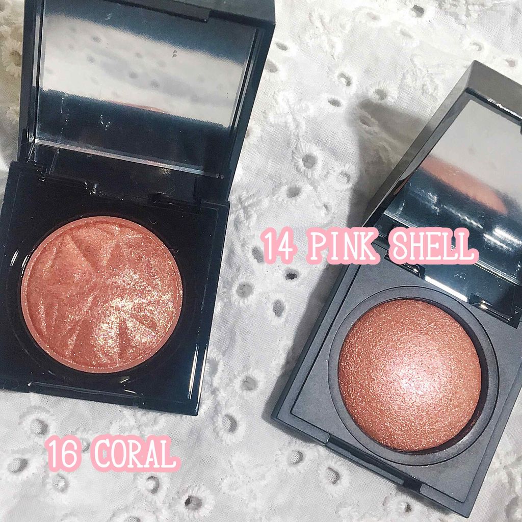 プリズム エアー シャドウ 14 PINK SHELL/CLIO/単色アイシャドウを使ったクチコミ（1枚目）