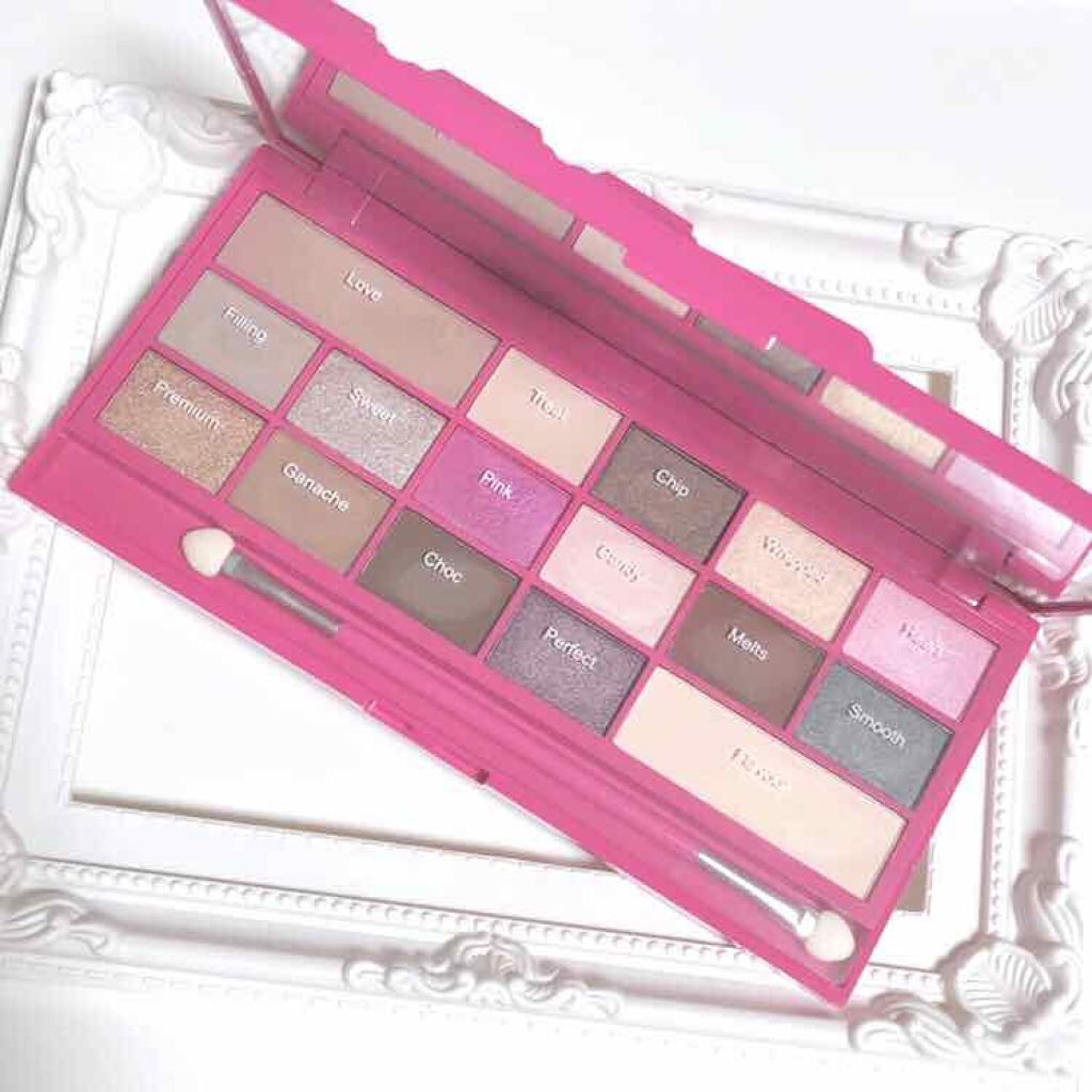 アイラブチョコレート/MAKEUP REVOLUTION/アイシャドウパレットを使ったクチコミ（1枚目）