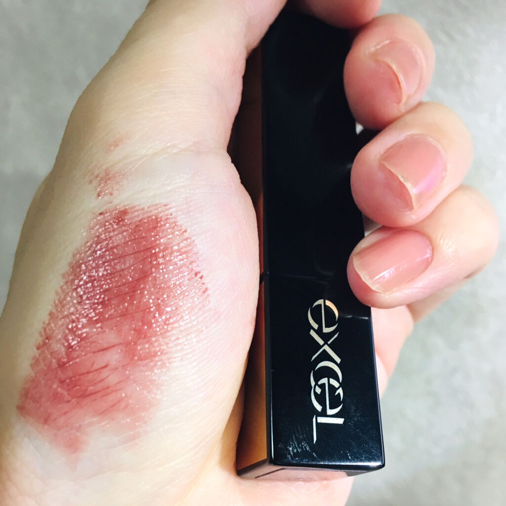 グレイズバームリップ/excel/口紅を使ったクチコミ（3枚目）