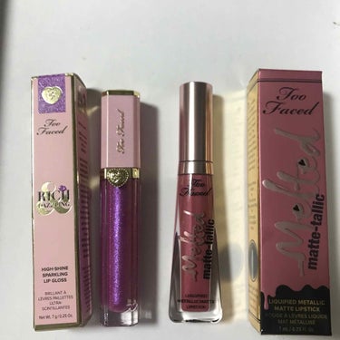 メルテッド リキッド マット ロングウェア リップスティック/Too Faced/口紅を使ったクチコミ（1枚目）