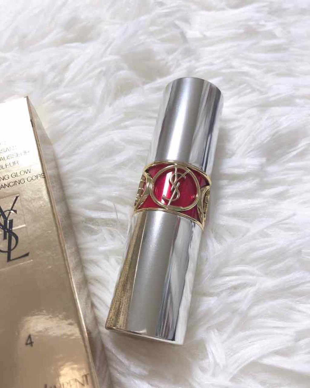 ヴォリュプテ ティントインバーム/YVES SAINT LAURENT BEAUTE/口紅を使ったクチコミ(1枚目)