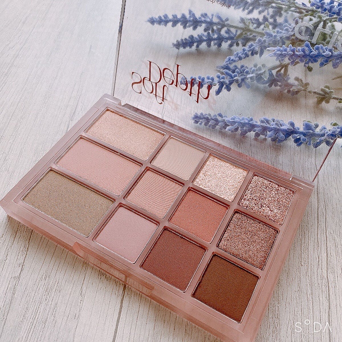 シェード アンド シャドウ パレット/CLIO/アイシャドウパレットを使ったクチコミ(2枚目)