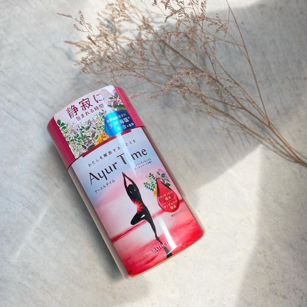 Ayur Time（アーユルタイム） ネロリ＆レモンの香り 720g/アーユルタイム/無機塩系入浴剤を使ったクチコミ（1枚目）