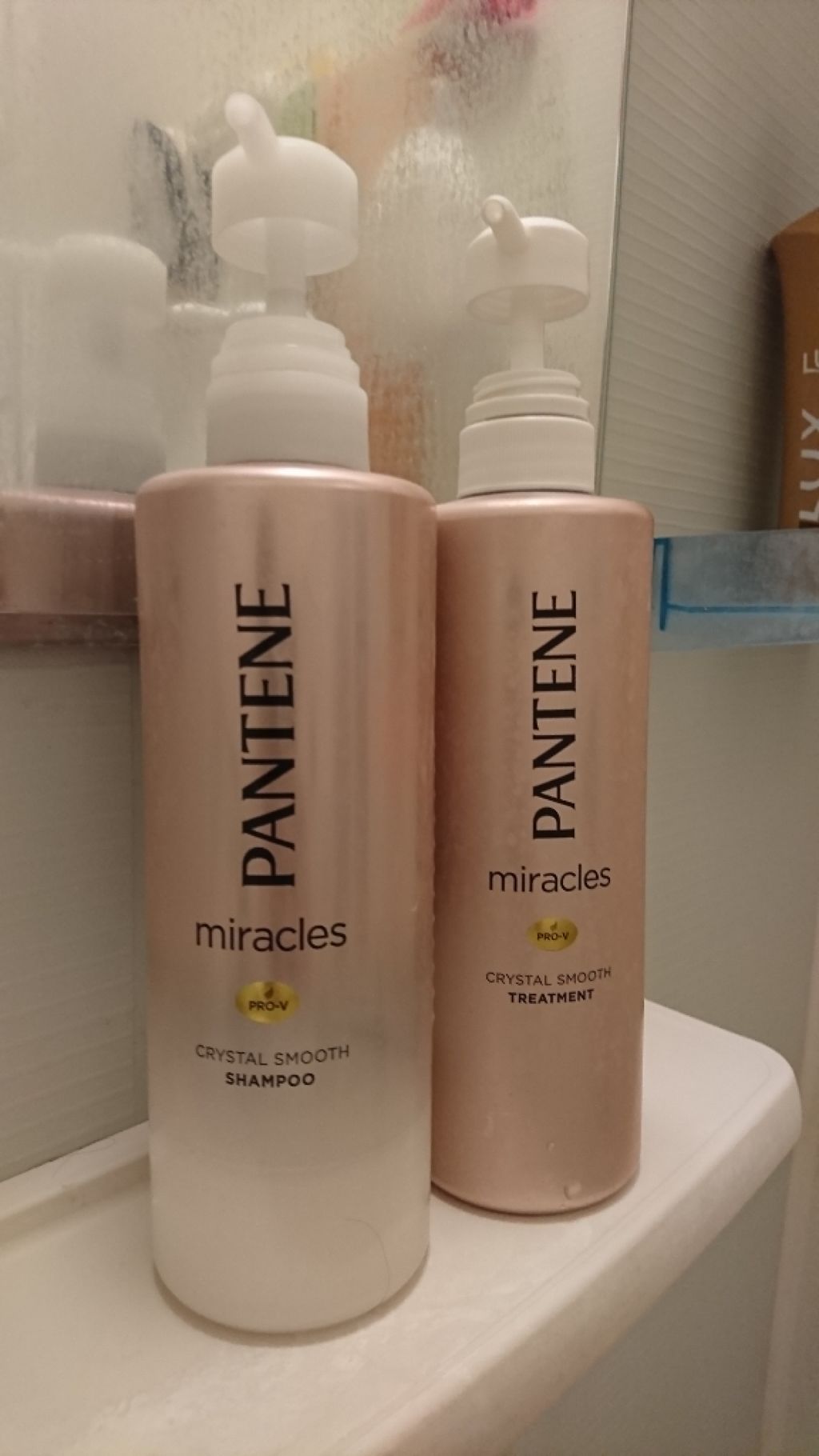 ミラクルズ  クリスタルスムース  シャンプー／トリートメント/パンテーン/市販シャンプーを使ったクチコミ（1枚目）