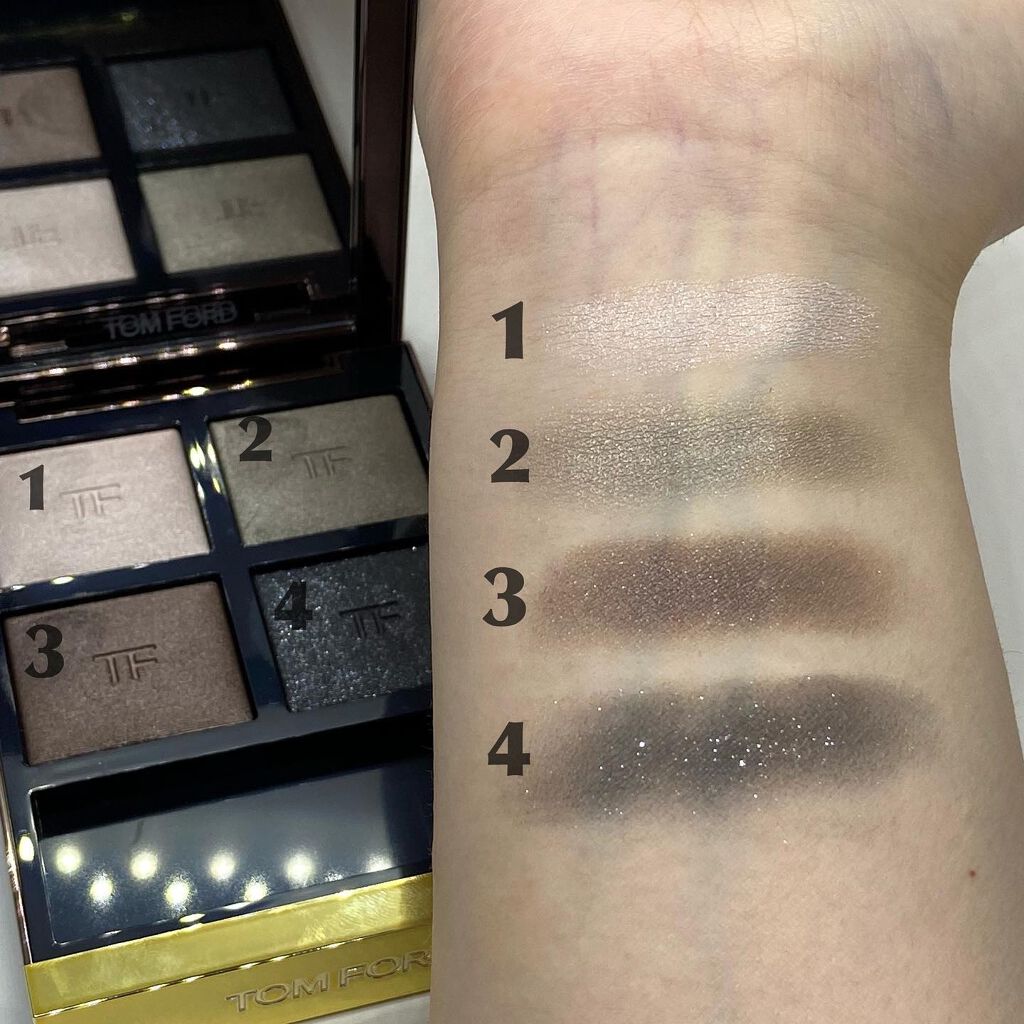 アイ カラー クォード/TOM FORD BEAUTY/アイシャドウパレットを使ったクチコミ(6枚目)
