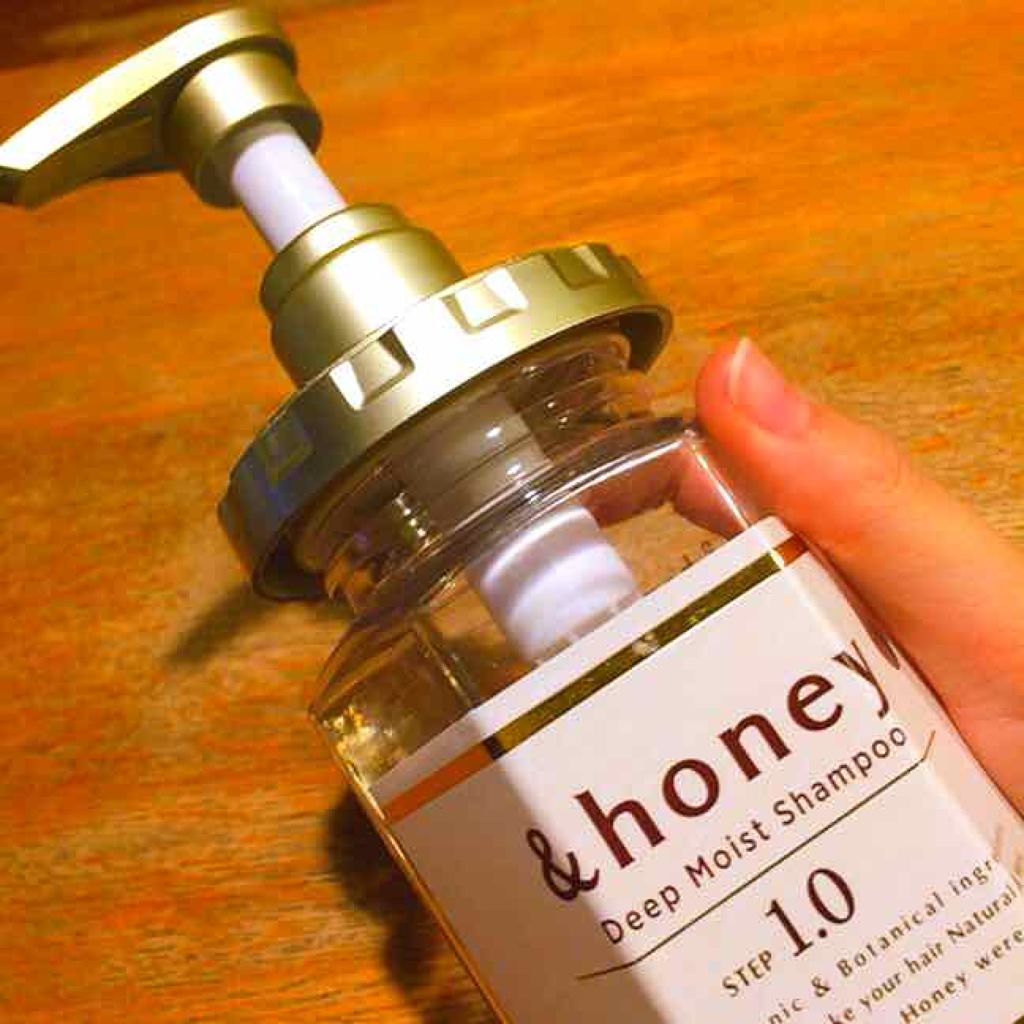 ディープモイスト シャンプー1.0/ヘアトリートメント2.0/&honey/市販シャンプーを使ったクチコミ(1枚目)