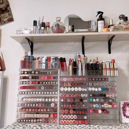 3段式クリアーケース/DAISO/その他化粧小物を使ったクチコミ(6枚目)