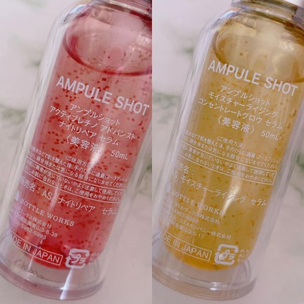 モイスチャーライジング コンセントレートグロウ セラム/AMPULE SHOT/美容液を使ったクチコミ(7枚目)