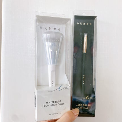 okhee 白玉ファンデーションブラシ/SOOA DOR/メイクブラシを使ったクチコミ(4枚目)
