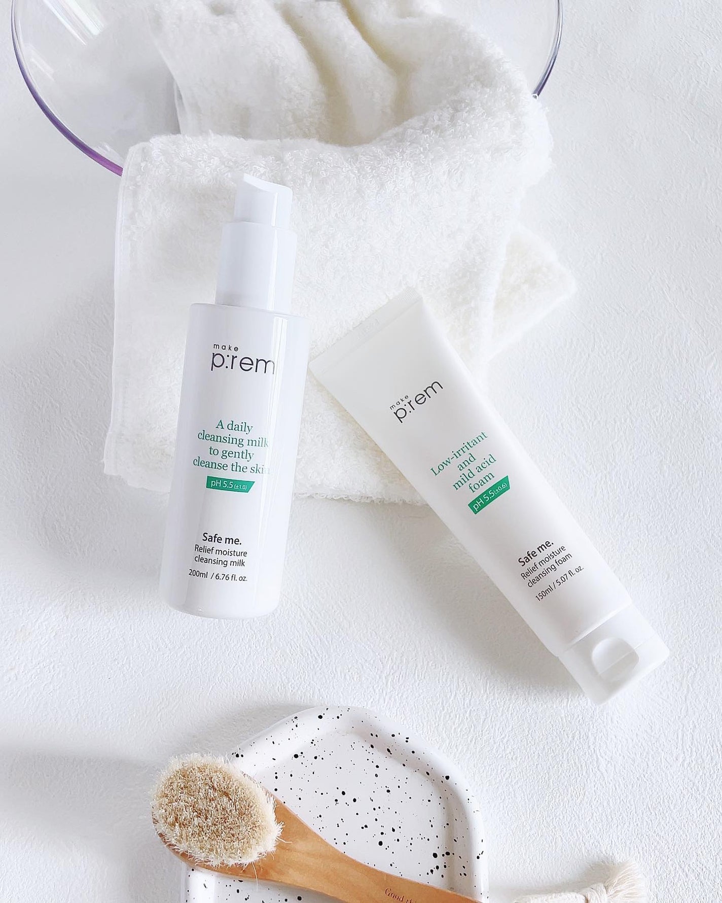 セーフミー リリーフモイスチャー クレンジングフォーム/make prem/洗顔フォームを使ったクチコミ(1枚目)