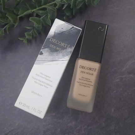 ゼン ウェア フルイド/DECORTÉ/リキッドファンデーションを使ったクチコミ(1枚目)