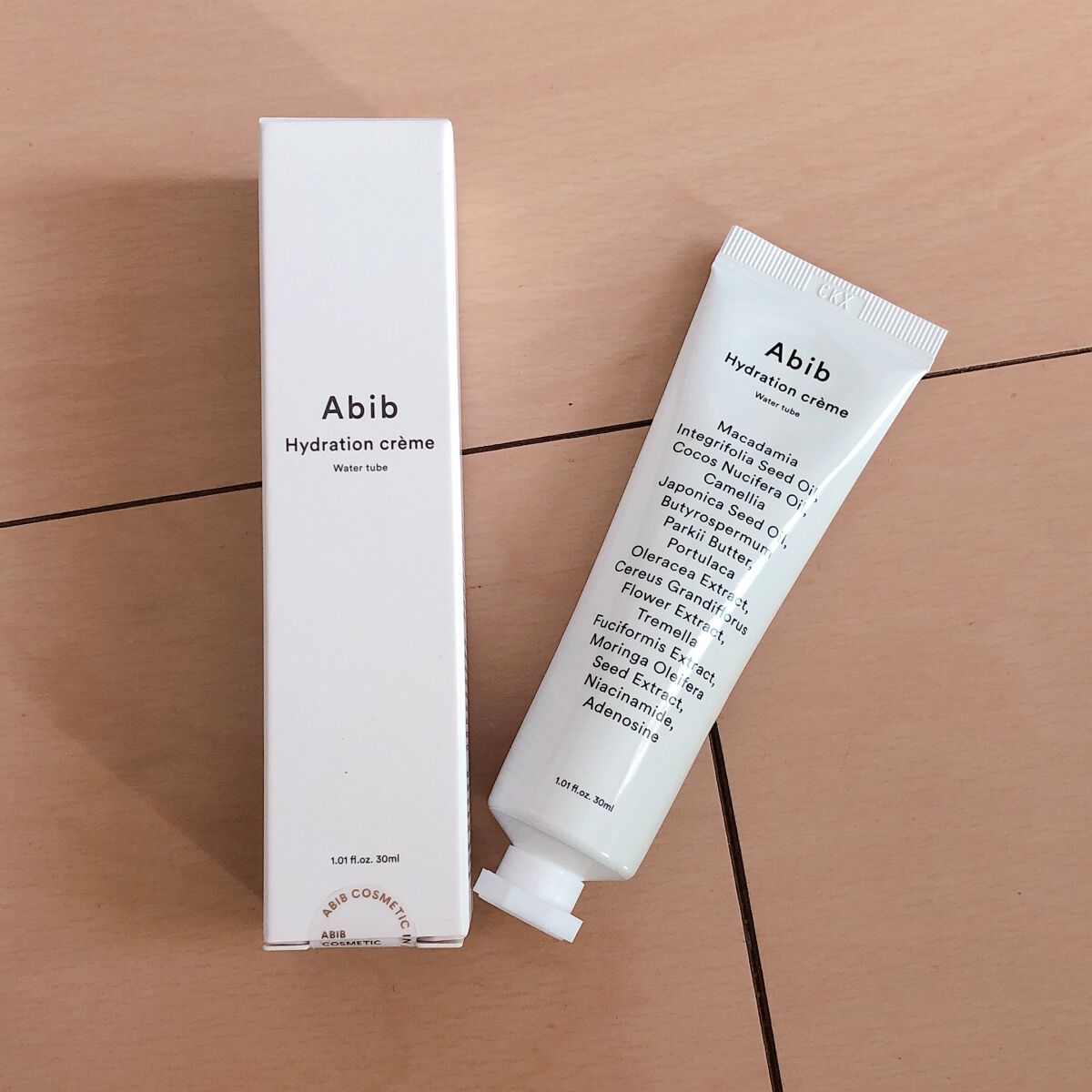ハイドレーション クリーム ウォーター チューブ/Abib /フェイスクリームを使ったクチコミ(1枚目)
