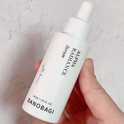 アルファラディアンスグローセラム/BANOBAGI/美容液を使ったクチコミ(1枚目)
