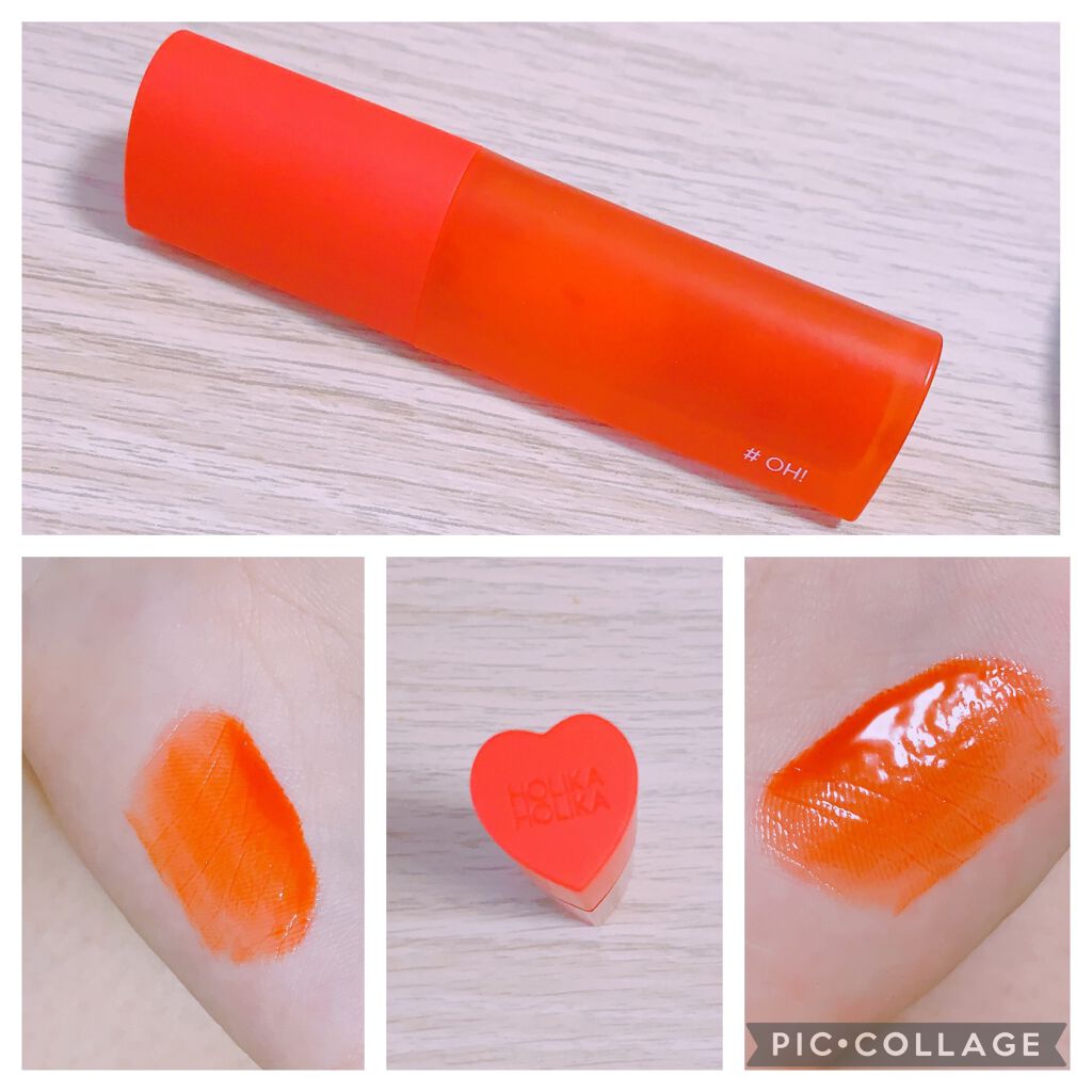 ホリカホリカ ハートクラッシュグローティントエアー/HOLIKA HOLIKA/リップティントを使ったクチコミ(2枚目)