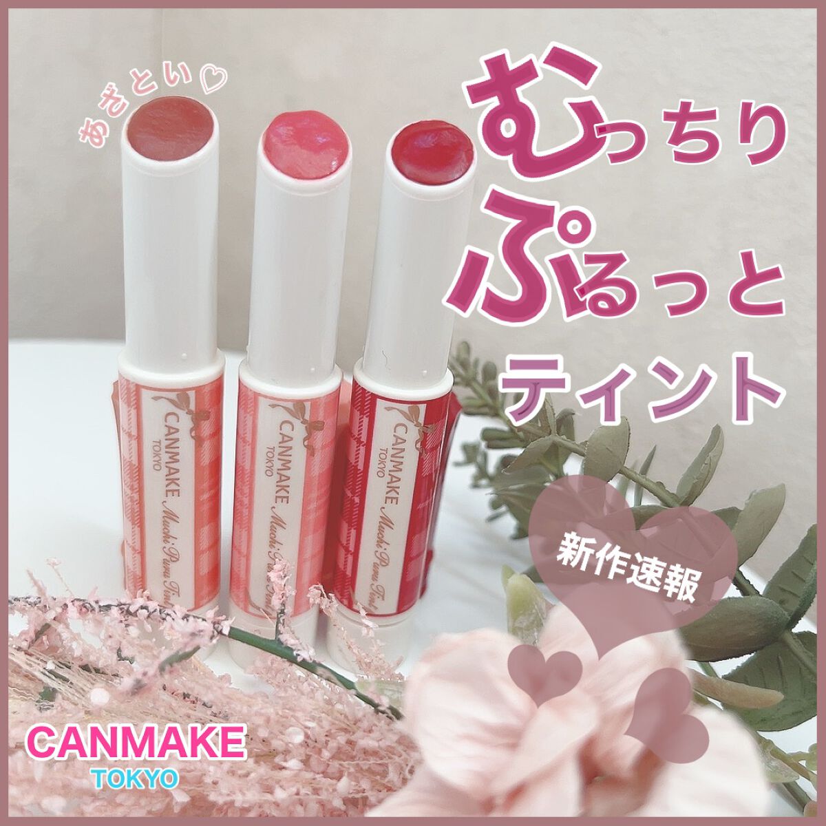 むちぷるティント/キャンメイク/リップティントを使ったクチコミ(1枚目)