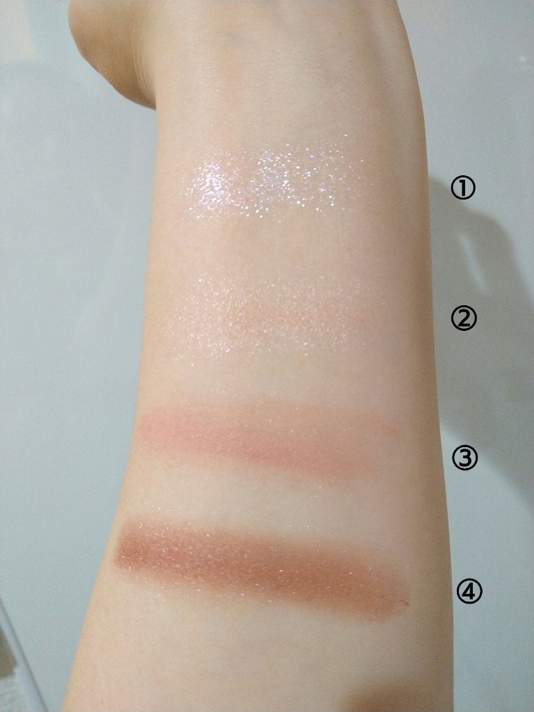 ベージュトーンアイシャドウ/CEZANNE/アイシャドウパレットを使ったクチコミ(4枚目)