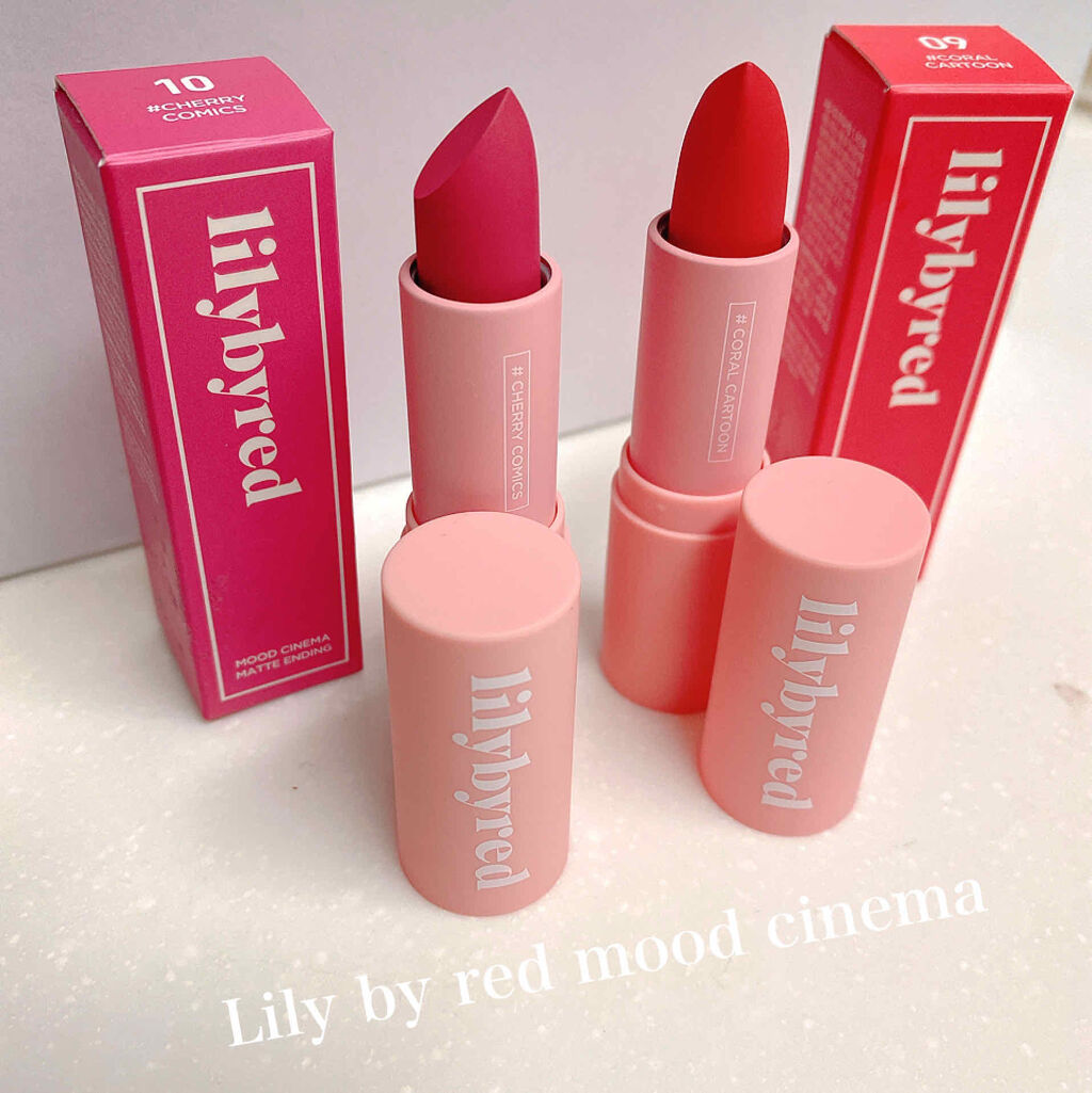 ムードシネママットエンディング/lilybyred/口紅を使ったクチコミ（1枚目）