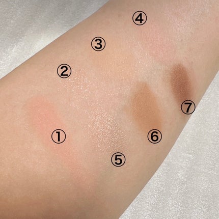 ウォンジョンヨ W デイリームードアップパレット /Wonjungyo/アイシャドウパレットを使ったクチコミ(7枚目)