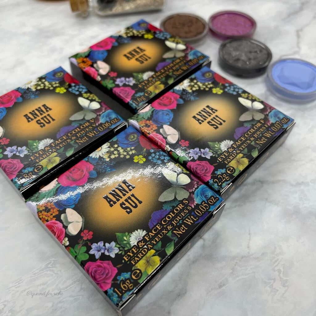 アイ&フェイスカラー/ANNA SUI/パウダーチークを使ったクチコミ(2枚目)