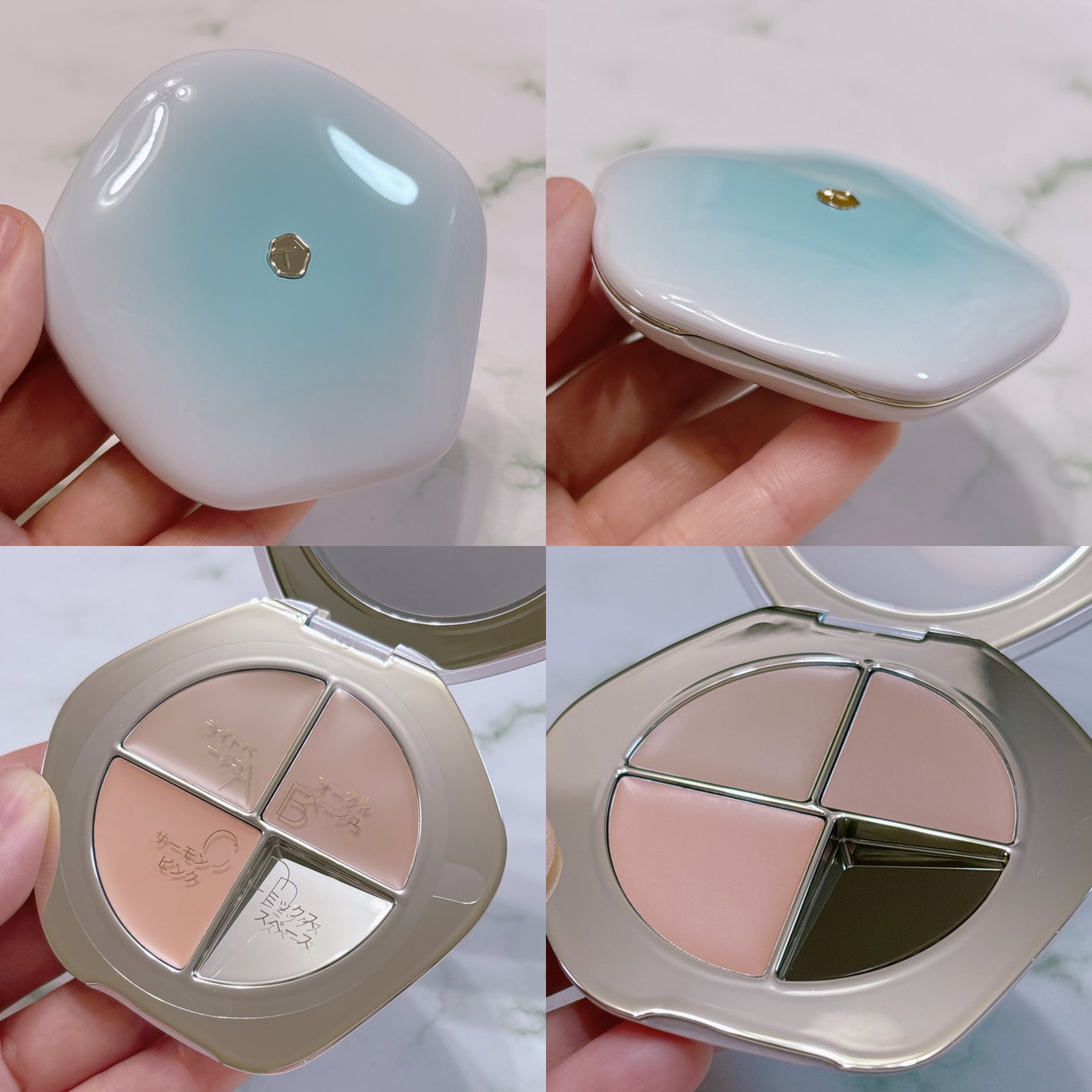 TIMAGE クリーミーコンシーラーパレット/TIMAGE/パレットコンシーラーを使ったクチコミ(2枚目)