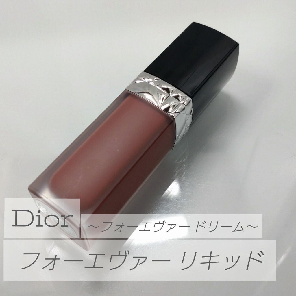 ルージュ ディオール フォーエヴァー リキッド/Dior/口紅を使ったクチコミ(1枚目)