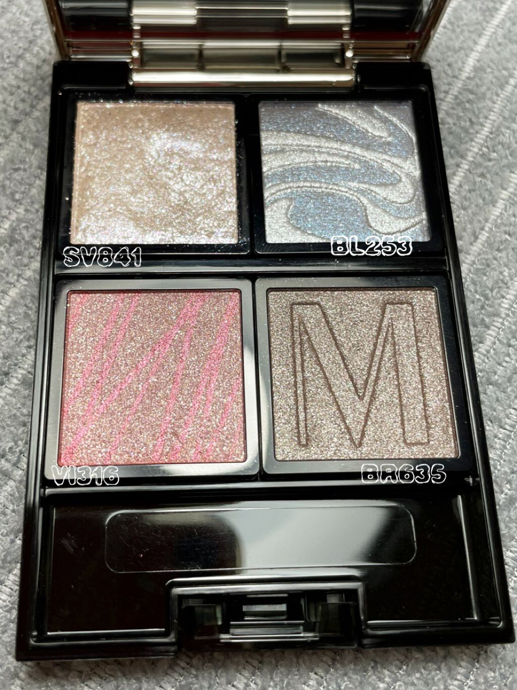 ドラマティックアイカラー (パウダー)/(クリーム)/マキアージュ/アイシャドウパレットを使ったクチコミ(2枚目)