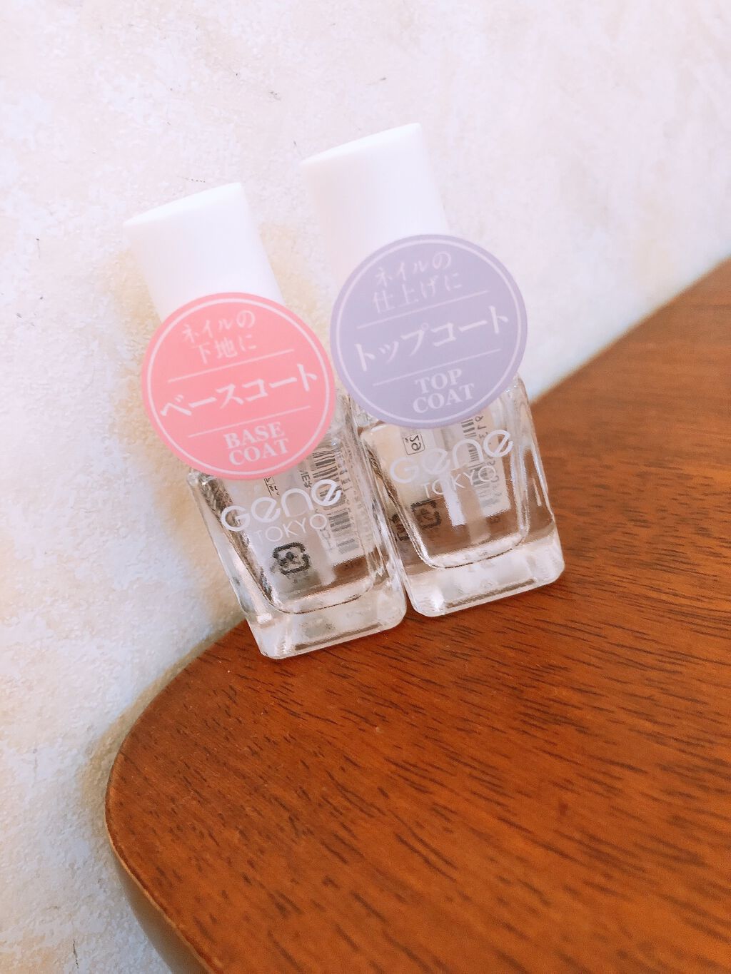 ベースコート/GENE TOKYO/ネイルベースコートを使ったクチコミ（1枚目）