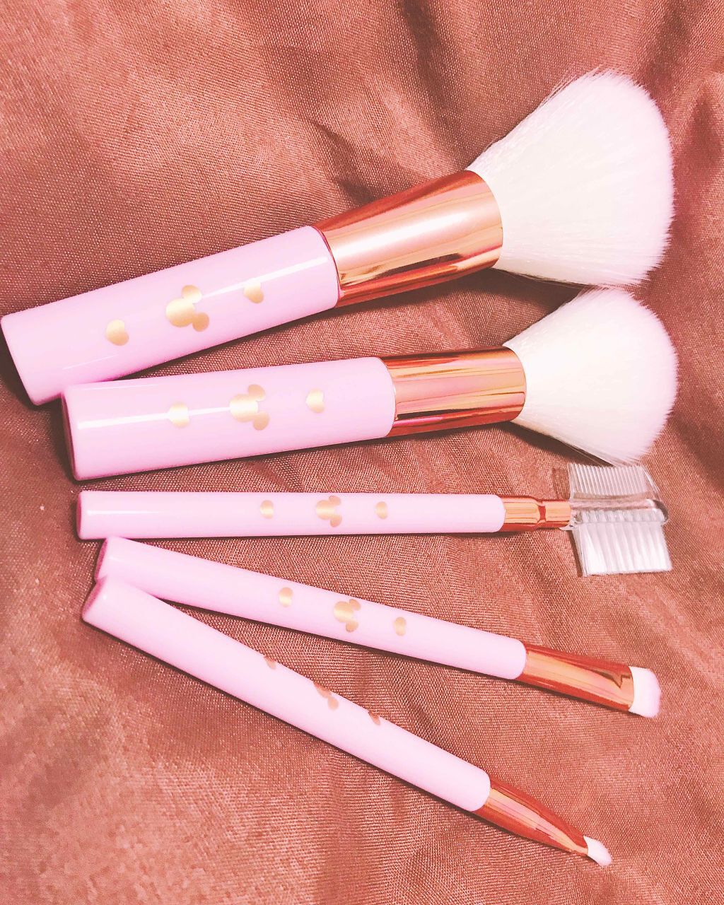 ごくふわっ ミッキーブラシ/DAISO/メイクブラシを使ったクチコミ（2枚目）