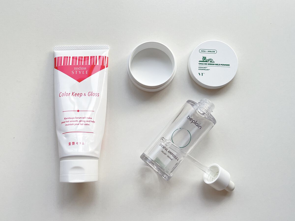 カラーキープセラム/テンスタースタイル/ヘアミルクを使ったクチコミ（1枚目）