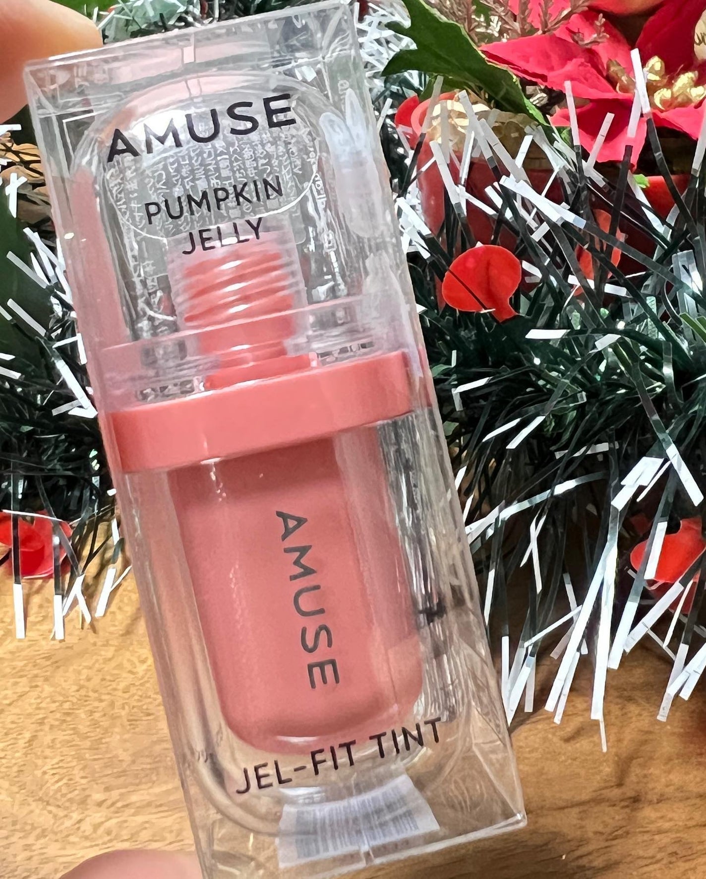 ジェルフィットティント/AMUSE/リップティントを使ったクチコミ(5枚目)