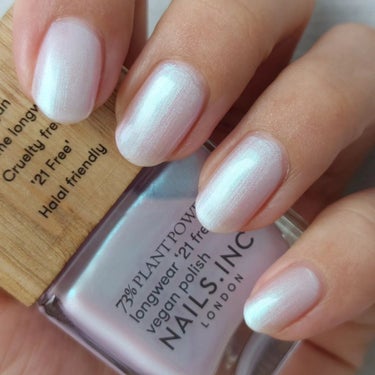 nails inc. プラント パワー ネイルポリッシュのクチコミ「ネイルズインク
PLANT POWER
Eco Glow

ネイルズインクのポリッシュデビュー.....」（2枚目）