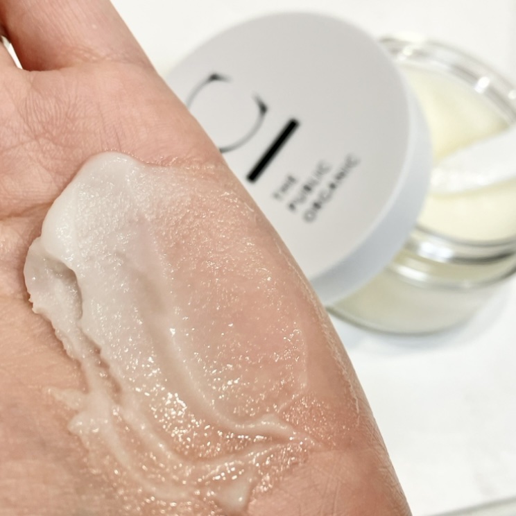  シンクロヌーディー フラワーバタークレンジングバーム/C THE PUBLIC ORGANIC/クレンジングバームを使ったクチコミ（2枚目）