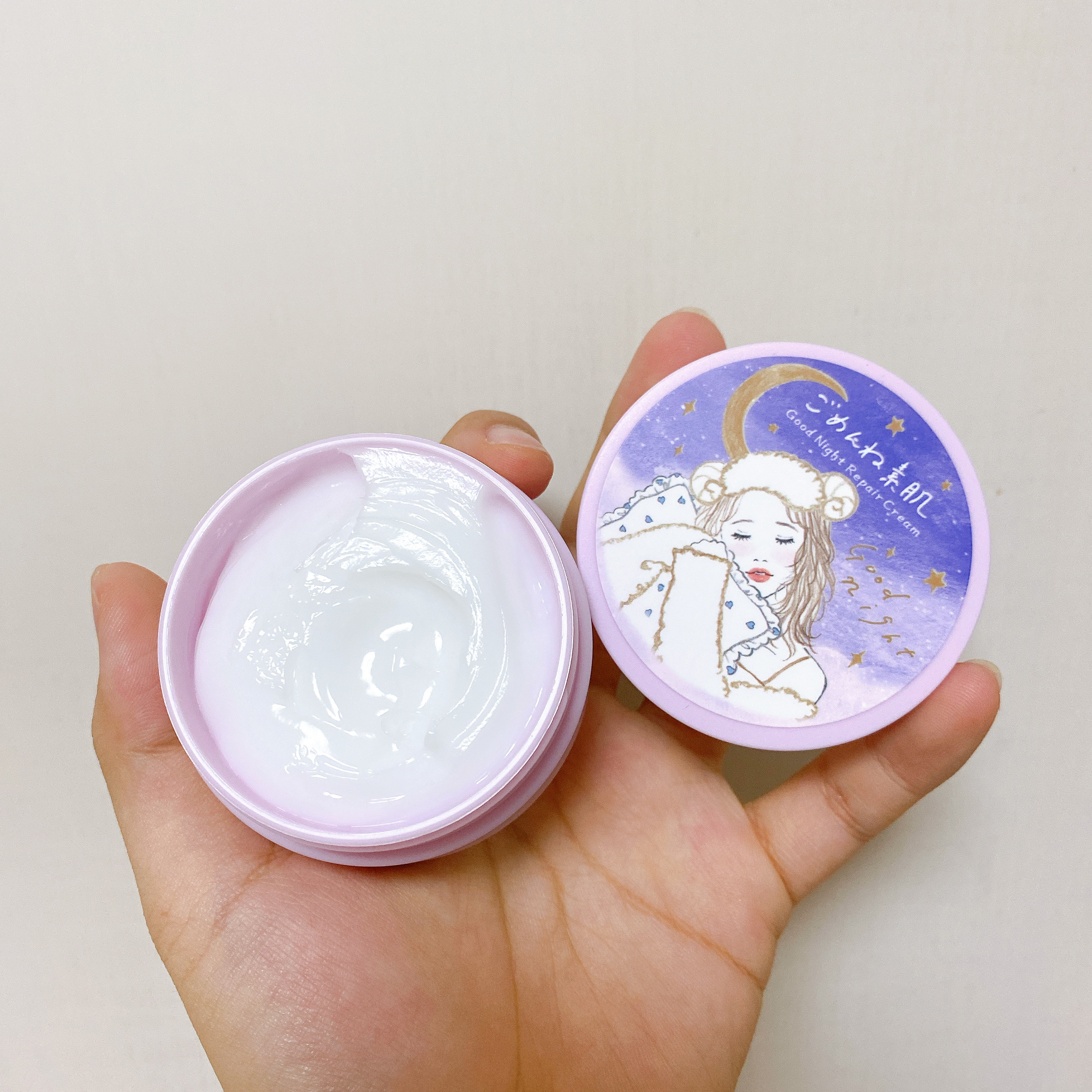 クリアターン ごめんね素肌 おやすみリペアクリーム/クリアターン/フェイスクリームを使ったクチコミ（1枚目）