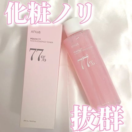 桃77%ナイアシンエッセンストナー 250ml/Anua/化粧水を使ったクチコミ(1枚目)