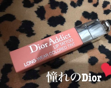 【旧】ディオール アディクト リップ ティント 341 ライチ/Dior/リップグロスを使ったクチコミ（1枚目）