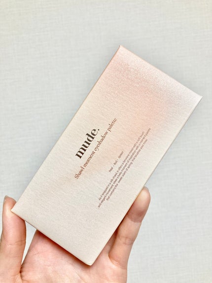 MDショールモーメント アイシャドウパレット/mude/アイシャドウパレットを使ったクチコミ(2枚目)