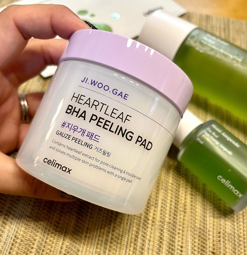 BHA消しゴムピーリングパッド/celimax/トナーパッドを使ったクチコミ（3枚目）