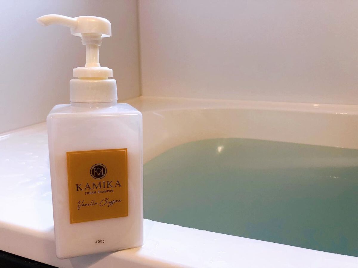 黒髪クリームシャンプー/KAMIKA/シャンプー・コンディショナーを使ったクチコミ(3枚目)