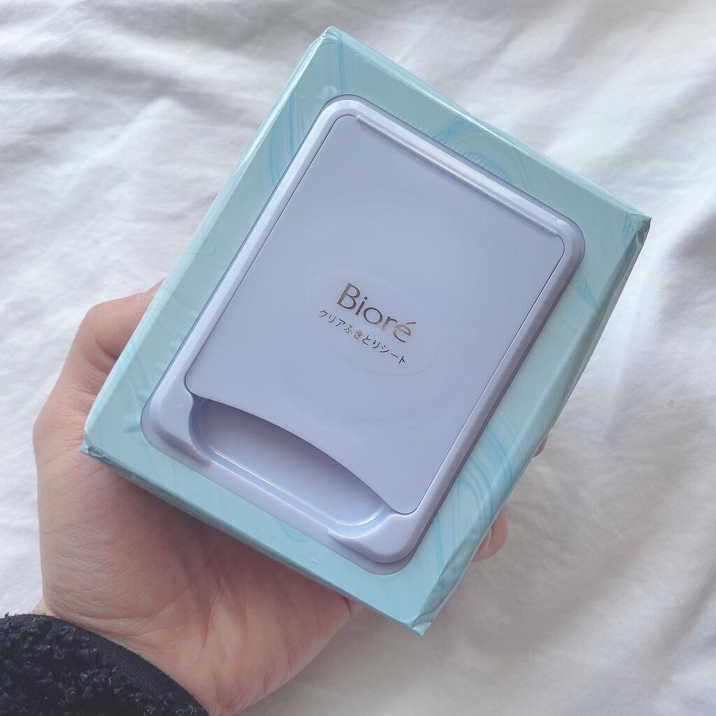 クリアふきとりシート/ビオレ/クレンジングシートを使ったクチコミ（2枚目）