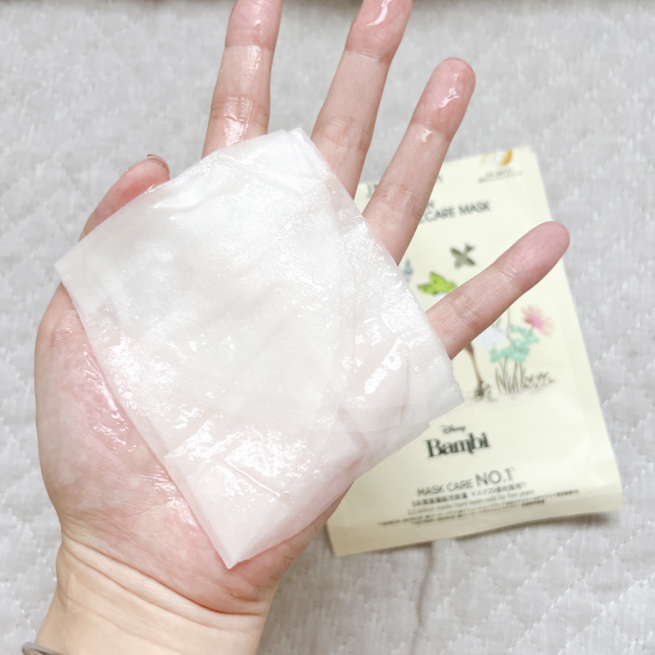 セレクションハリシングライスケアマスク/JMsolution-japan edition-/シートマスク・パックを使ったクチコミ（3枚目）