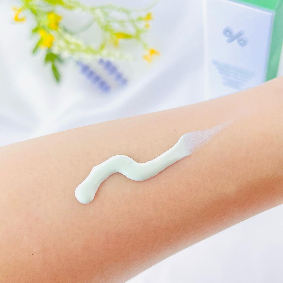 ティーツリーピュリファイングリーンアップサン/Dr.Ceuracle/日焼け止めミルクを使ったクチコミ（3枚目）