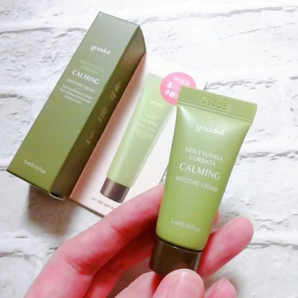 CALMING moistureCream/goodal/化粧水を使ったクチコミ(1枚目)