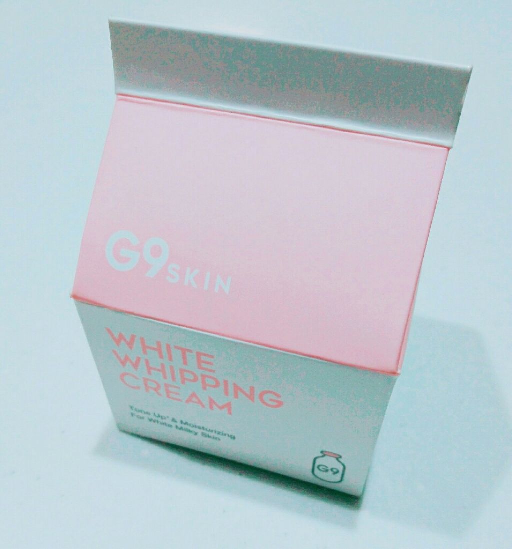 WHITE WHIPPING CREAM(ウユクリーム)/G9SKIN/化粧下地を使ったクチコミ（1枚目）
