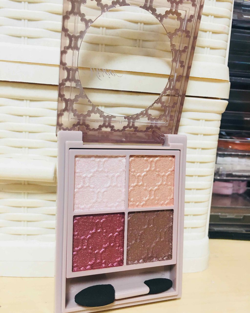 グロッシーリッチ アイズ/Visée/アイシャドウパレットを使ったクチコミ(3枚目)