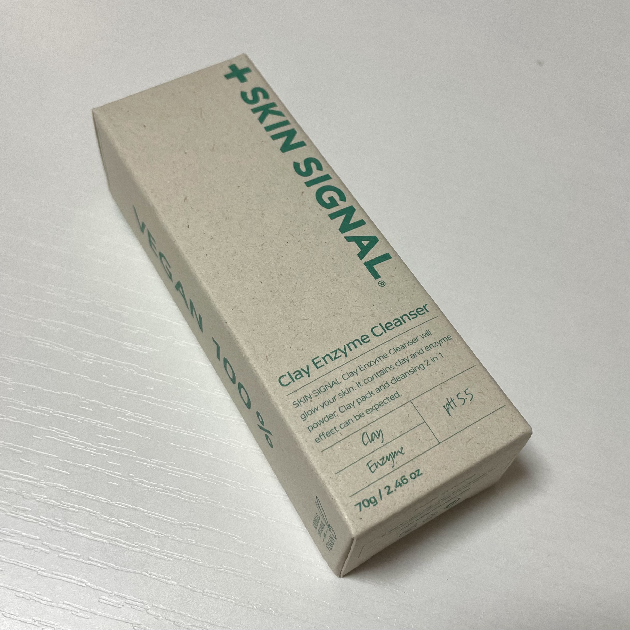 ホワイト クレイ酵素クレンザー	/SKIN SIGNAL/洗顔パウダーを使ったクチコミ（2枚目）