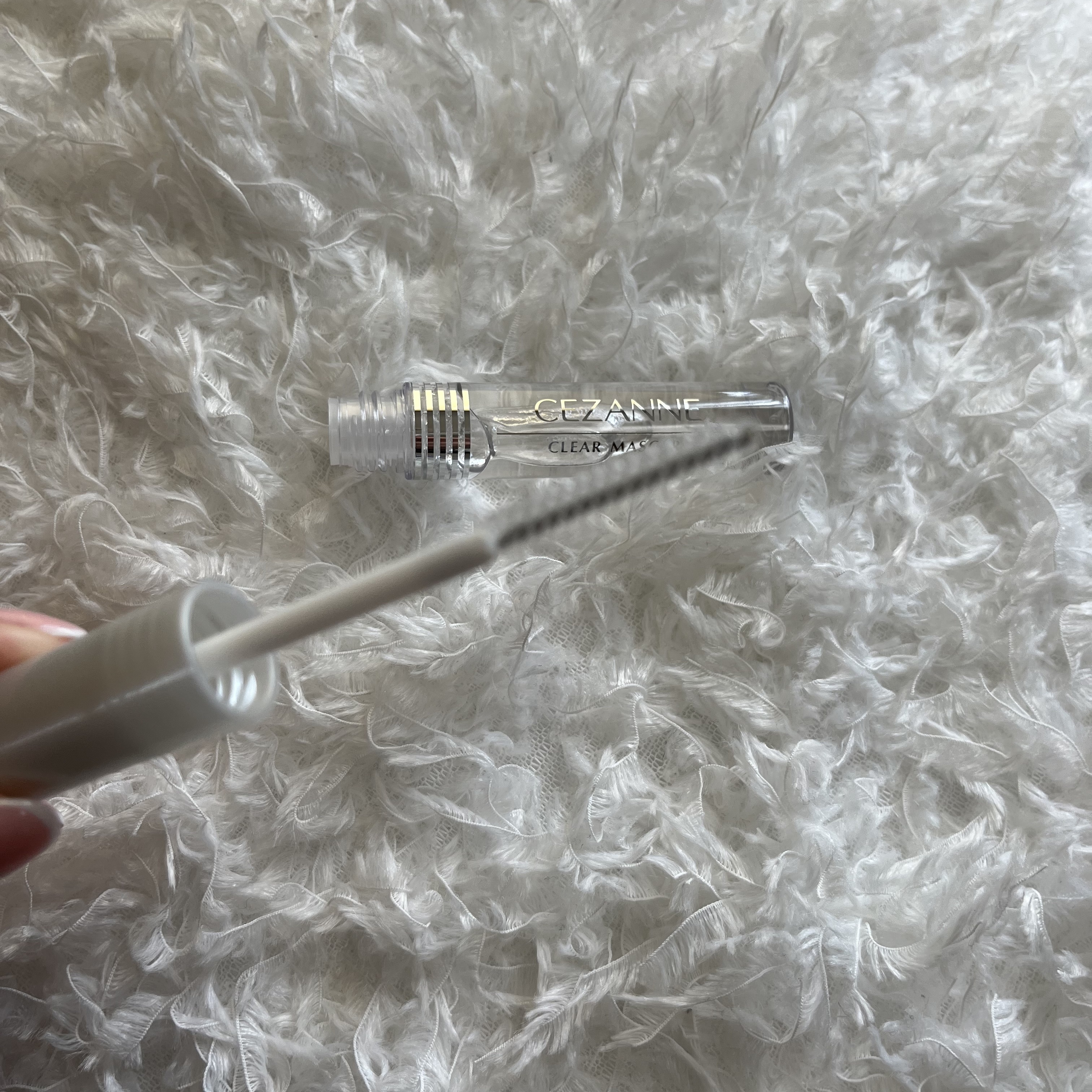 クリア マスカラR/CEZANNE/マスカラ下地を使ったクチコミ（2枚目）