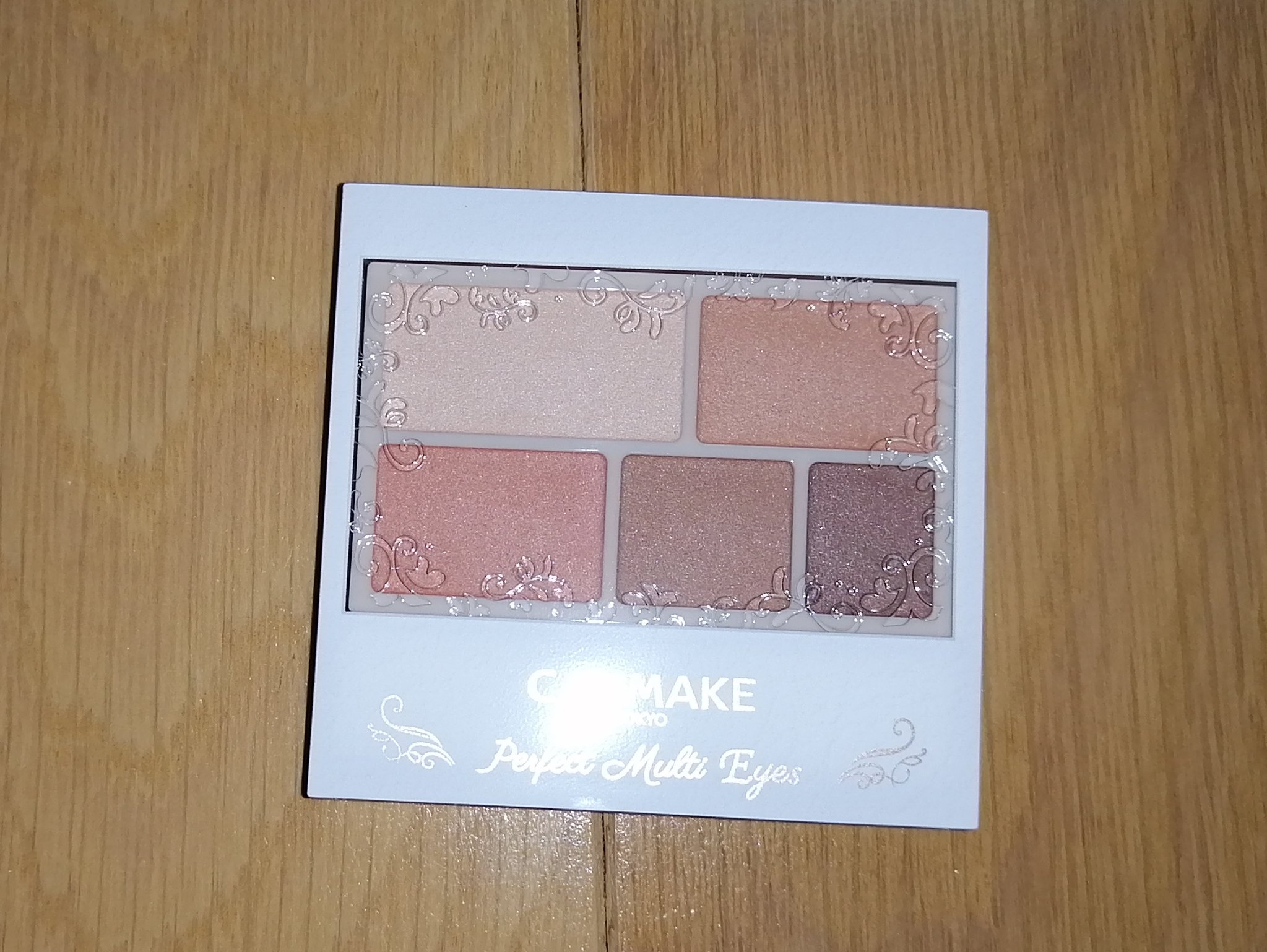 パーフェクトマルチアイズ 07 ウィークエンドオランジュ/キャンメイク/アイシャドウパレットを使ったクチコミ（1枚目）